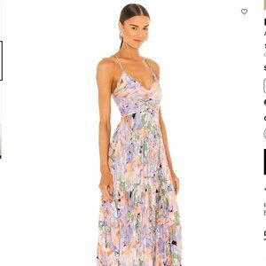 Blythe Dress in Coral Multi ASTR the Label Size: Medium